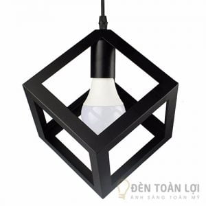Đèn thả hình khối lập phương đẹp