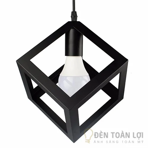 Đèn thả hình khối lập phương đẹp