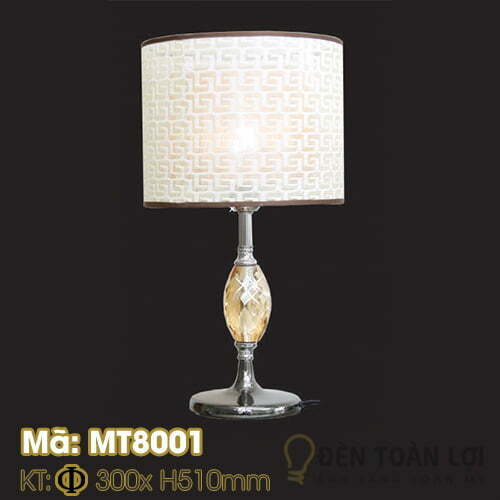 Đèn Ngủ Màu Đen Cao Cấp Để Bàn