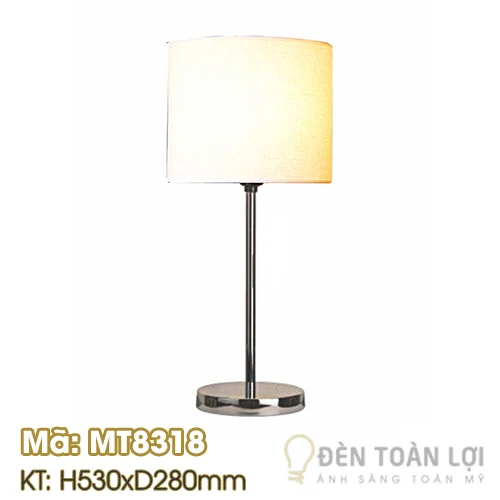 Đèn ngủ màu đen trang trí để bàn mã MT8318