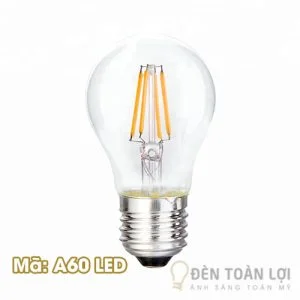 Mẫu đèn LED A60 Edison siêu sáng