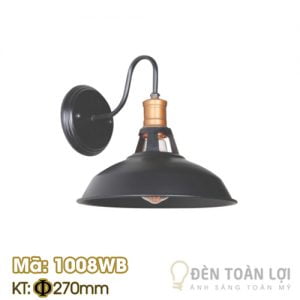 Đèn vách: Mẫu đèn vách cổ ngổng trang trí quán cafe Mã 1008WB