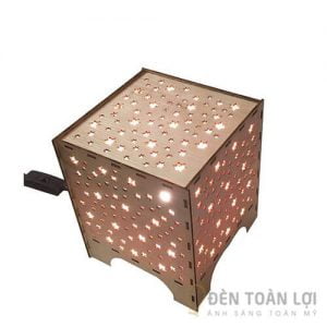 Đèn gỗ Mẫu đèn hộp hình ngôi sao dành cho ngôi nhà hiện đại (1)