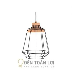Đèn thả: mẫu đèn thả trang trí quán ăn lồng sắt
