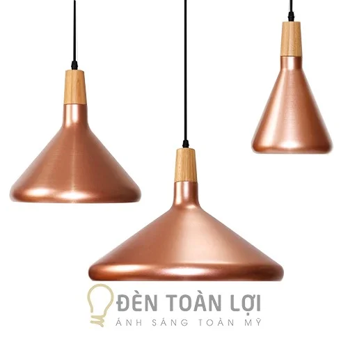 Đèn thả màu đen nghệ thuật
