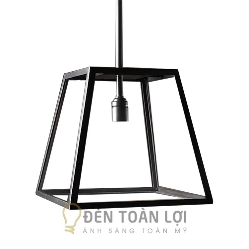 Đèn Thả Màu Đen