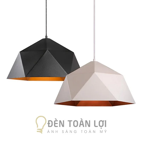 Đèn thả màu đen LED