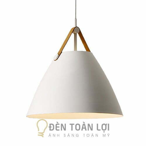 Đèn thả chao nón đen lòng vàng trong danh mục đèn thả trang trí góc 3