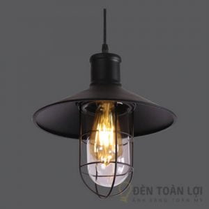 Đèn thả Mẫu đèn thả lồng sắt nhẹ nhàng cho quán cafe