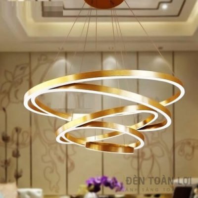 Đèn thả Mẫu đèn thả led 3 chế độ màu sang trọng cả không gian