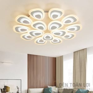 Đèn Ốp Trần: Mẫu đèn led áp trần 15 cánh nắng hiện đại và thời thượng