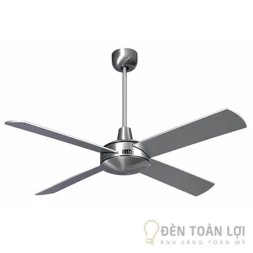 Đèn quạt trần màu đen 4 cánh
