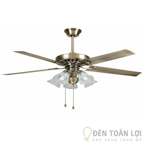 Đèn Quạt Trần 5 Bóng LED Trang Trí