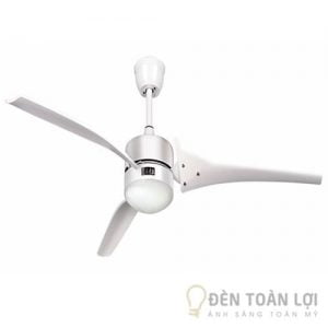 Đèn Quạt Trần Mẫu quạt trần cao cấp nhập khẩu màu trắng có đèn led