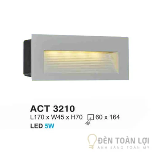 Đèn Cầu Thang LED 5W HP8 ACT3210