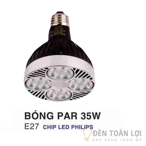 Đèn trần bóng đèn LED PAR 35W nhập khẩu