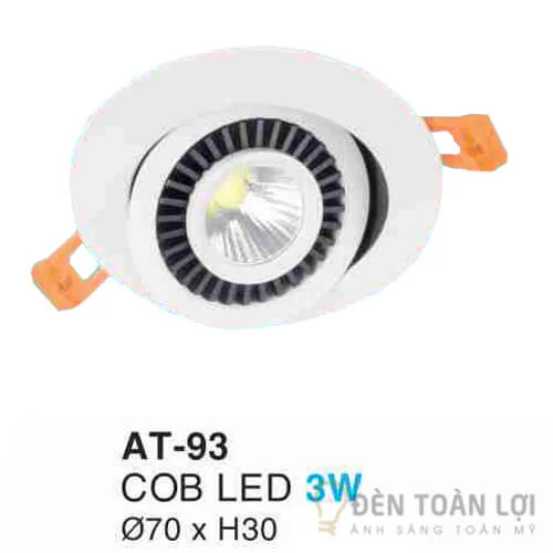 Đèn trần màu đen LED Downlight
