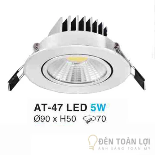 Đèn trần màu đen LED màu trắng có điều chỉnh sáng