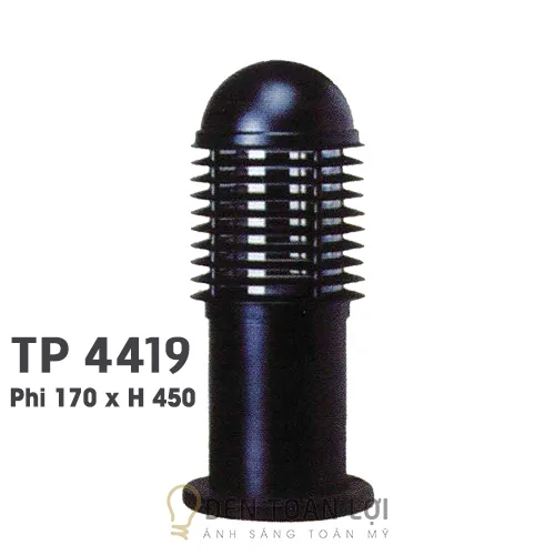 Đèn Trụ Màu Đen Trang Trí Sân Vườn