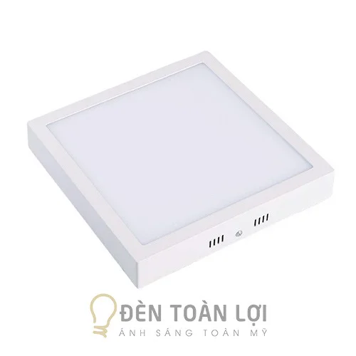 đèn ốp trần led vuông màu đen cho ban công