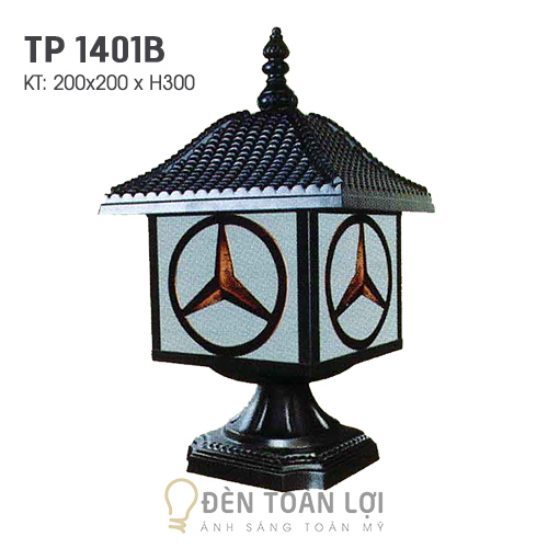 Đèn Trụ: Mẫu đèn trụ cổng đẹp trang trí cổng tường - Đèn Toàn Lợi