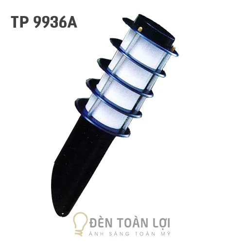 Đèn trụ màu đen cho sân vườn