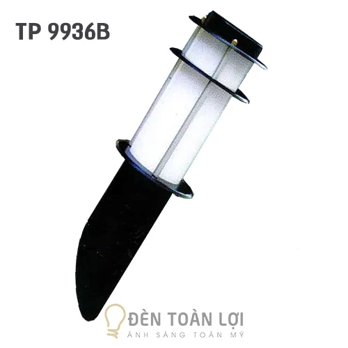 Đèn trụ màu đen sân vườn