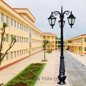 Đèn Trụ Cổng TPHCM Đèn Toàn Lợi mẫu đèn chóa hướng xuống TP0207/3