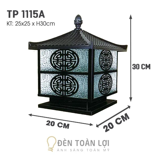 TP-1115A-đèn-trụ-cổng-trung-quốc-hình-mái-ngói
