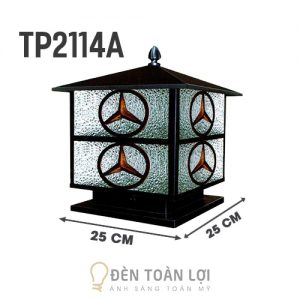 Kích-thước-Đèn-trụ-cổng-logo-Mercedes-2-tầng-TPHCM---Trí-Phát-