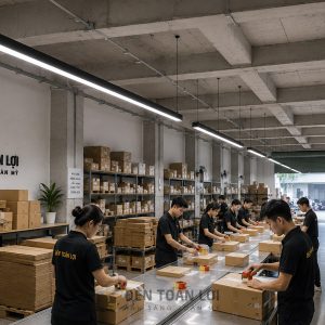 Đèn Thả Máng 2400mm thả trang trí xưởng