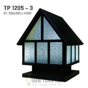 TP-1205-3-Đèn-Trụ-cổng-hình-ngôi-nhà-2-mái