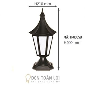 Đèn-trụ-cổng-Mã-TP-0305B-đèn-trụ-trí-phát-cực-đẹp