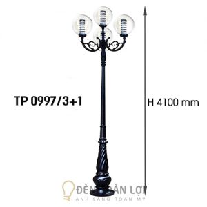 Đèn-trụ-cổng-thép-TP-0997-3+1-đèn-trụ-trang-trí-tphcm