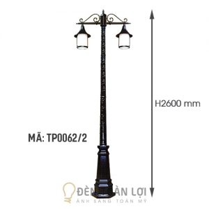 Đèn Trụ: Mẫu đèn trụ sân vườn phong cách ấn tượng