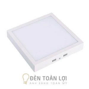 Đèn ốp trần vuông trắng chiếu sáng 24W TPHCM