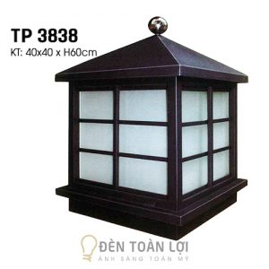 Đèn-trụ-cổng-Trí-Phát-TP3838-kích-thước-40cm-60cm