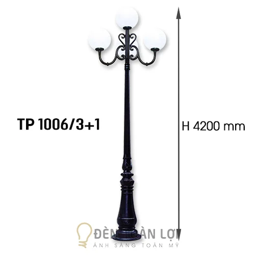 Đèn-trụ-cổng-thép-TP-1006-3+1-đèn-trụ-trang-trí-tphcm