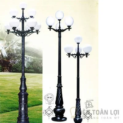 Đèn Trụ Mẫu đèn trụ khuôn viên đẹp kiểu trang nhã