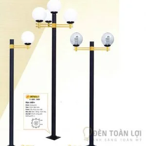 Đèn Trụ Mẫu đèn trụ sân vườn kiểu dáng tối giản