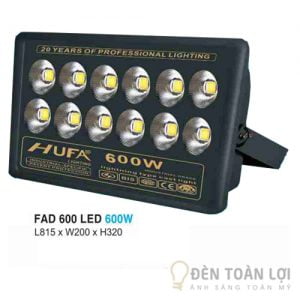 Đèn pha FAD 600 led 600W tiết kiệm điện năng