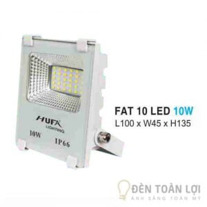 Đèn pha FAT led 10W ứng dụng trong an ninh