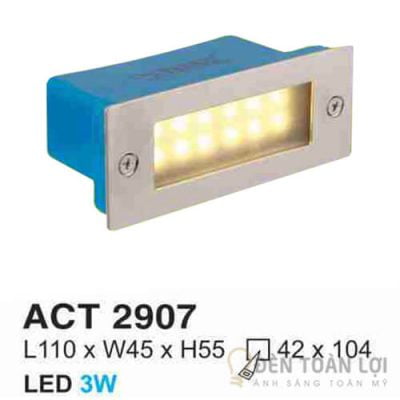 Đèn Âm Cầu Thang Hufa ACT 2907 giá rẻ và thẩm mỹ