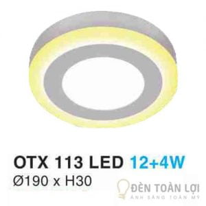 Đèn Ốp Trần Mẫu đèn led ốp trần cao OTX 113 tăng tính thẩm mỹ