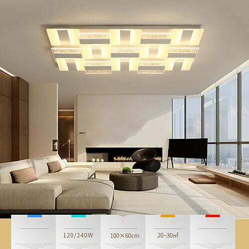 10 mẫu đèn led ốp trần được nhiều gia chủ sử dụng nhất