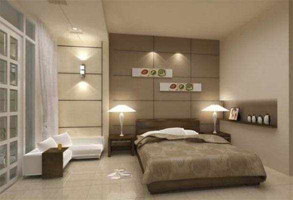 Đèn rọi điểm cho phòng ngủ