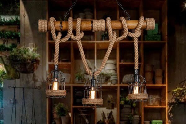 Đèn quán trà sữa khác lạ, sáng tạo