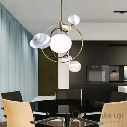 Đèn thả trang trí phong cách Bắc Âu