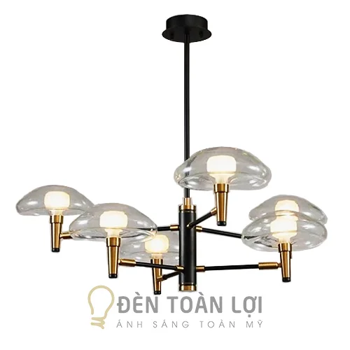 Đèn thả chùm kiểu dáng độc đáo trang trí phòng đẹp