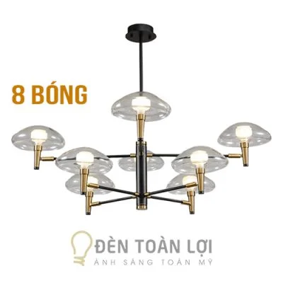 Mẫu đèn thả chùm 6 bóng trang trí bàn ăn THCN 147-19 1